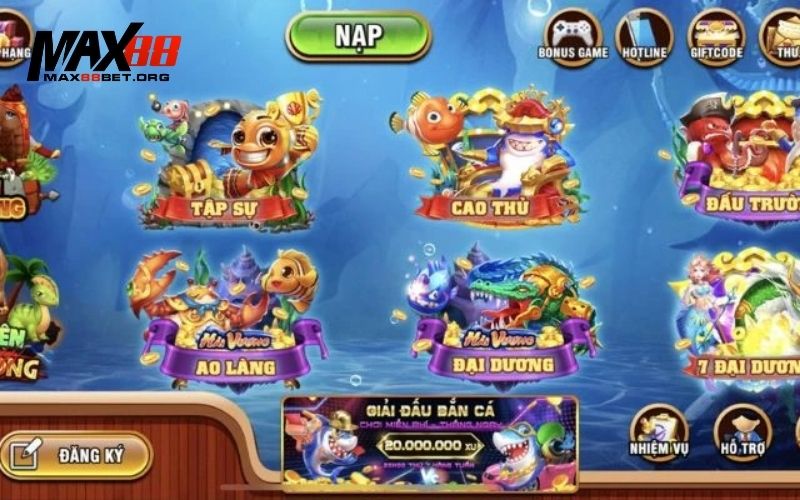 Bắn Cá B52 Club: Khám phá thế giới đại dương sôi động 4 Bắn Cá B52 Club